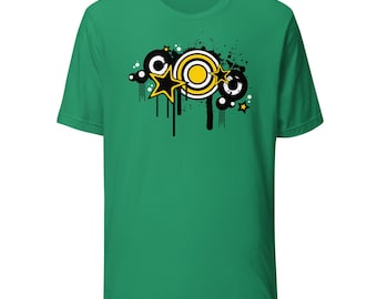 MetroGrunge - Radial StarSplash (Unisex Staple T-Shirt | Bella + Canvas 3001)