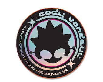 Vondell Icon / Holographic Vinyl Sticker