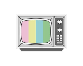 Pastel VHS Television