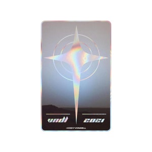 Crosstar Icon / Holographic Vinyl Sticker