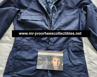 Ultra Rare! Halloween H20 Original Production Used Michael Myers Blue Coverall Prop