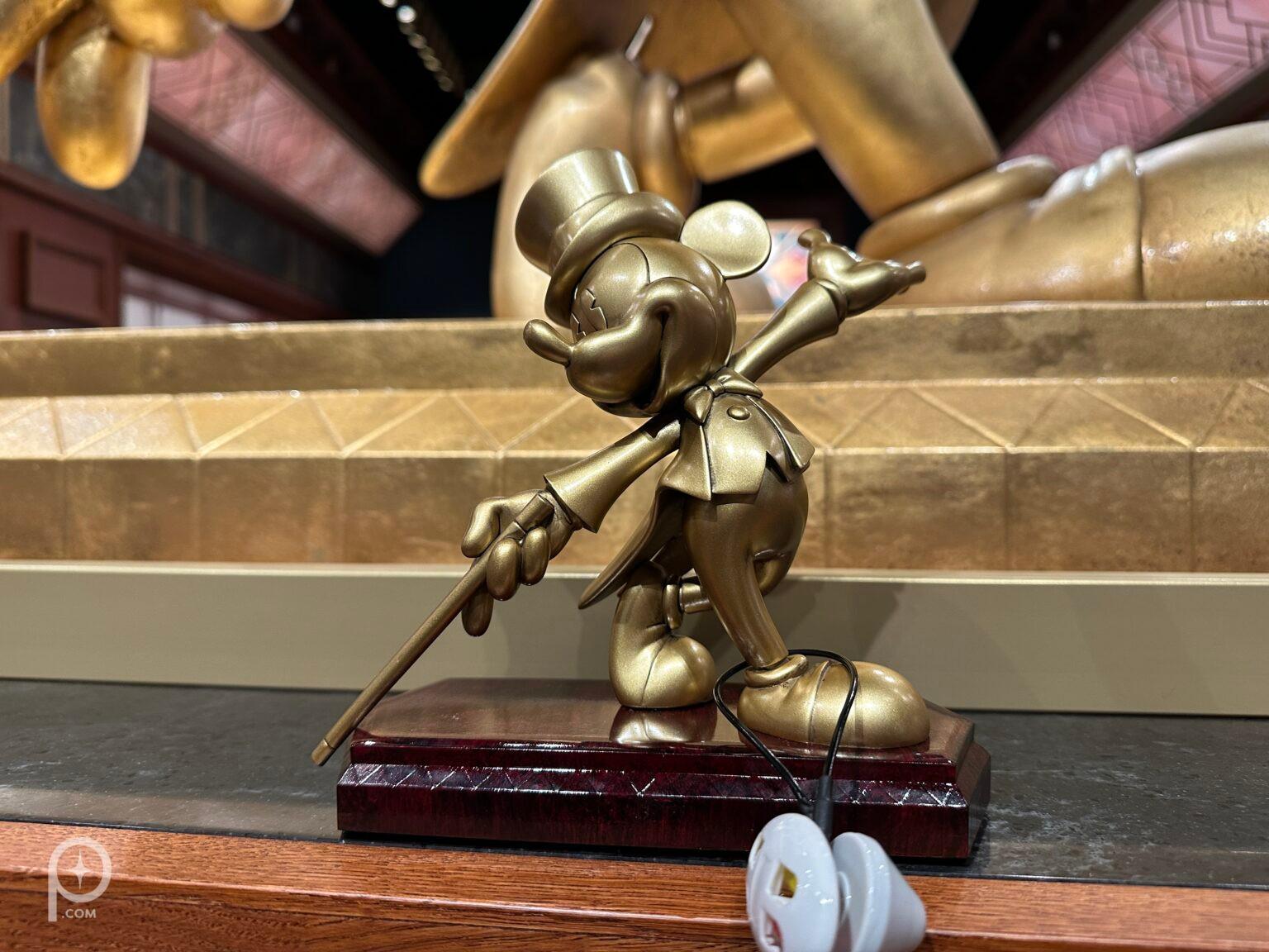 Gold mickey mouse statue - Etsy 日本