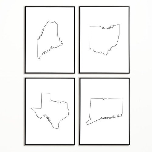 Kansas City Map Print Poster Canvas Missouri Map Print Etsy