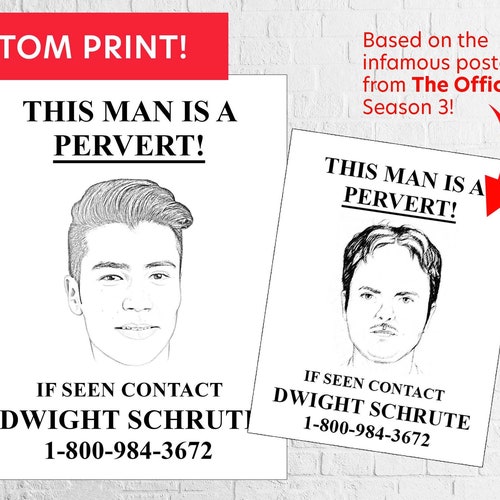 The Office Printable Poster Party Props - Etsy