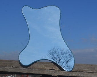 Buy 2 Get 3 ALMOST FRAMELESS MIRRORS, 8 Positions Wall Mirror, Full Length Mirror, Unusual Mirror, Irregular Wall Mirror, Asymetrical Mirror