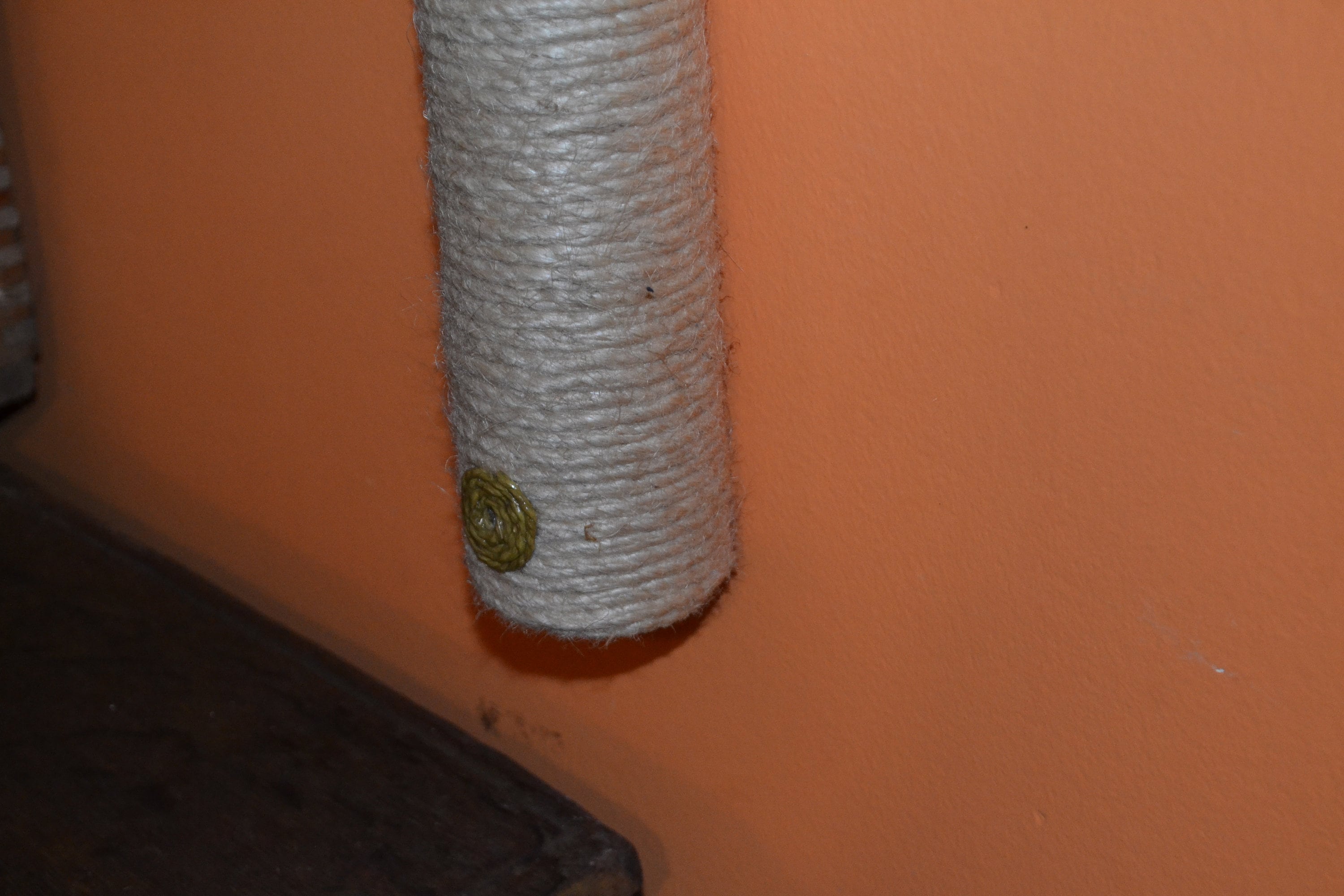 2 HEMP ROPE CACTI Jute Cat Scratcher 2 Wall Mounted Cat Etsy