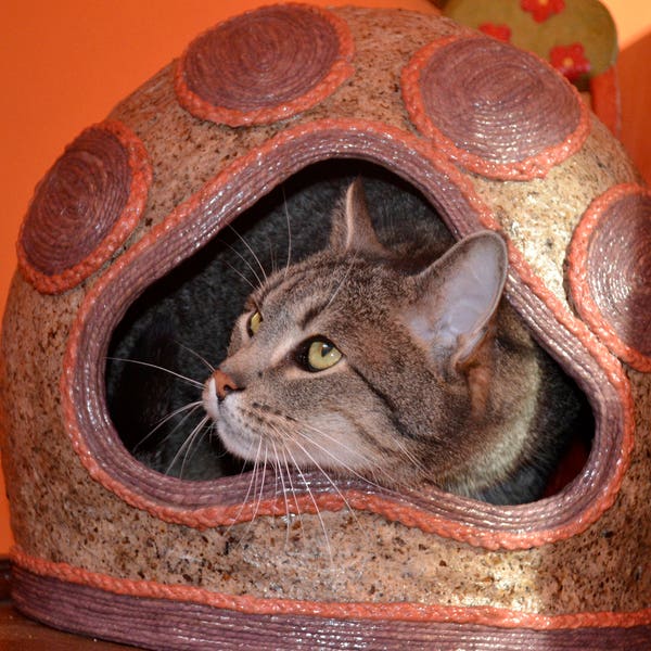 Paper Mache Houses Etsy