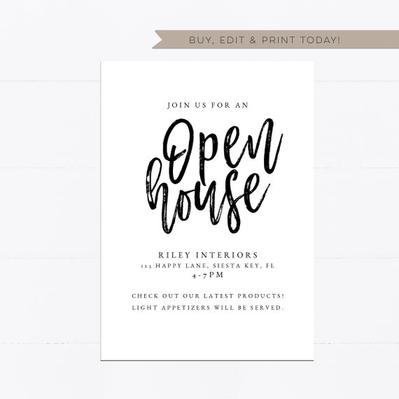 Open House Invite Template from i.etsystatic.com