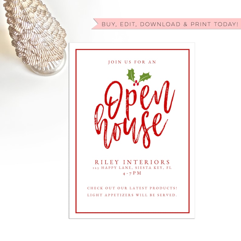 holiday-open-house-invitation-template-5x7-editable-printable-etsy