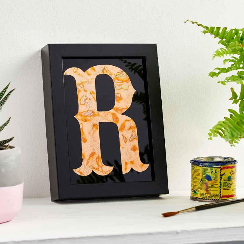 Copper Lettering Typography Copper Home Decor Monogram Etsy UK