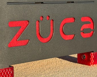 Zuca Cart Front Plate Color Mod for AT Cart, Compact Cart, Disc Golf Cart