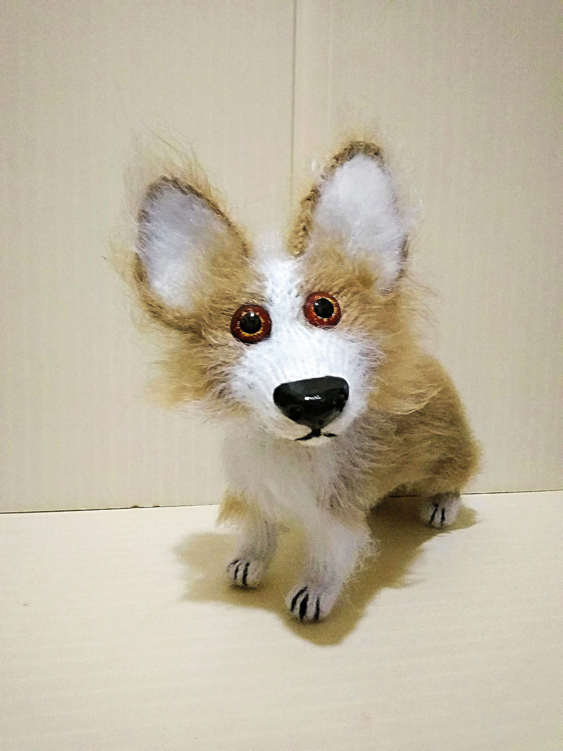 corgi finger puppet