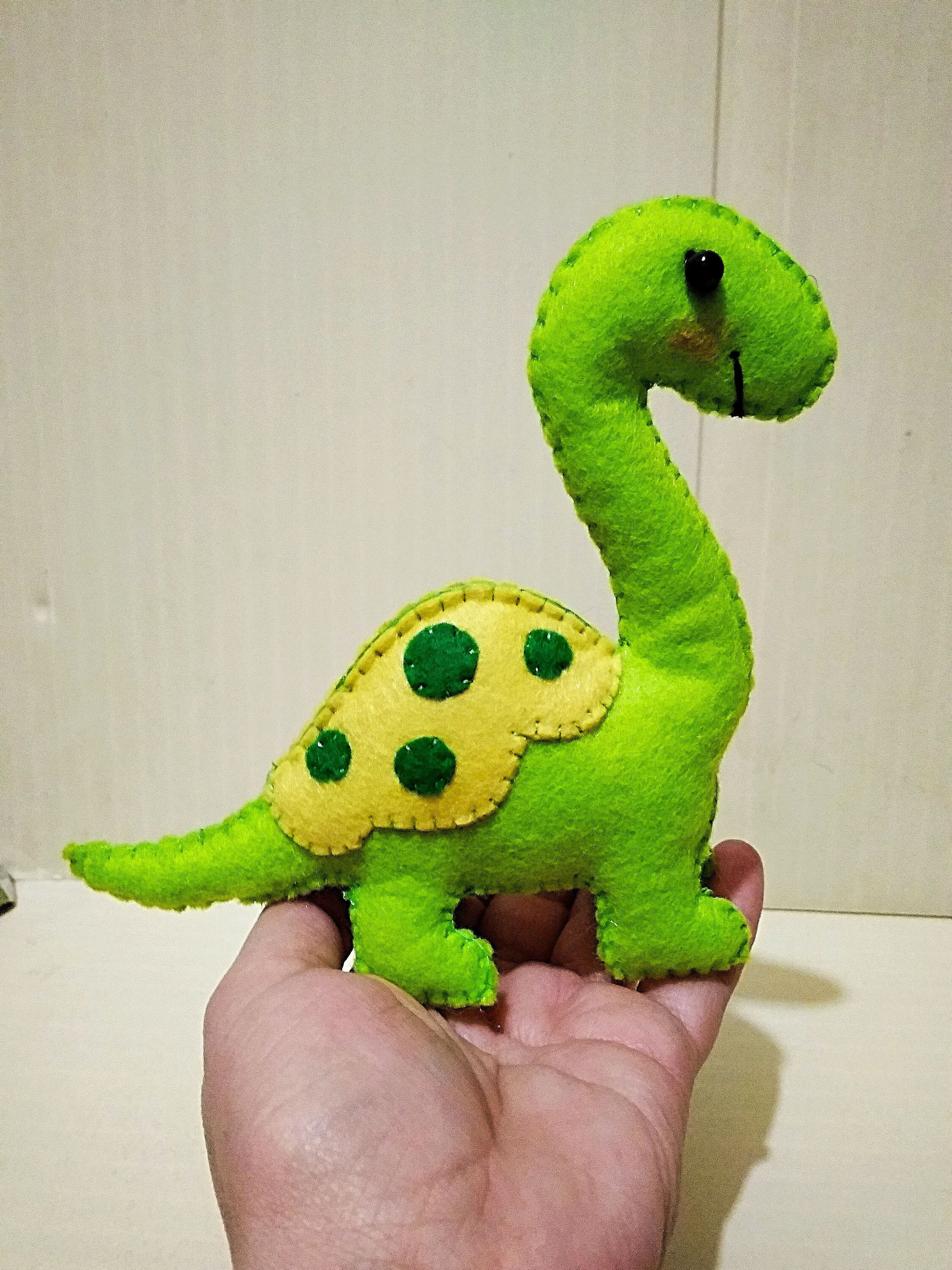 Felt Dinosaur Ornament Felt easter baby shower Cute dinosaur Etsy