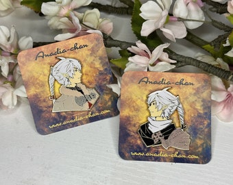Spille smaltate di Final Fantasy XIV Alphinaud e Alisaie