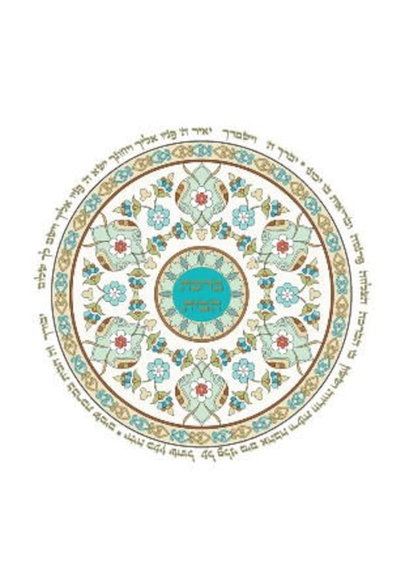 Printable Digital Download Jewish Home Blessing Jewish House Blessing ...