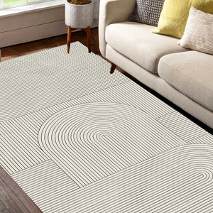 Minimalist Vinyl Rug .runner Vinyl Floor . Nordic Pvc Rug, Door Mat or ...