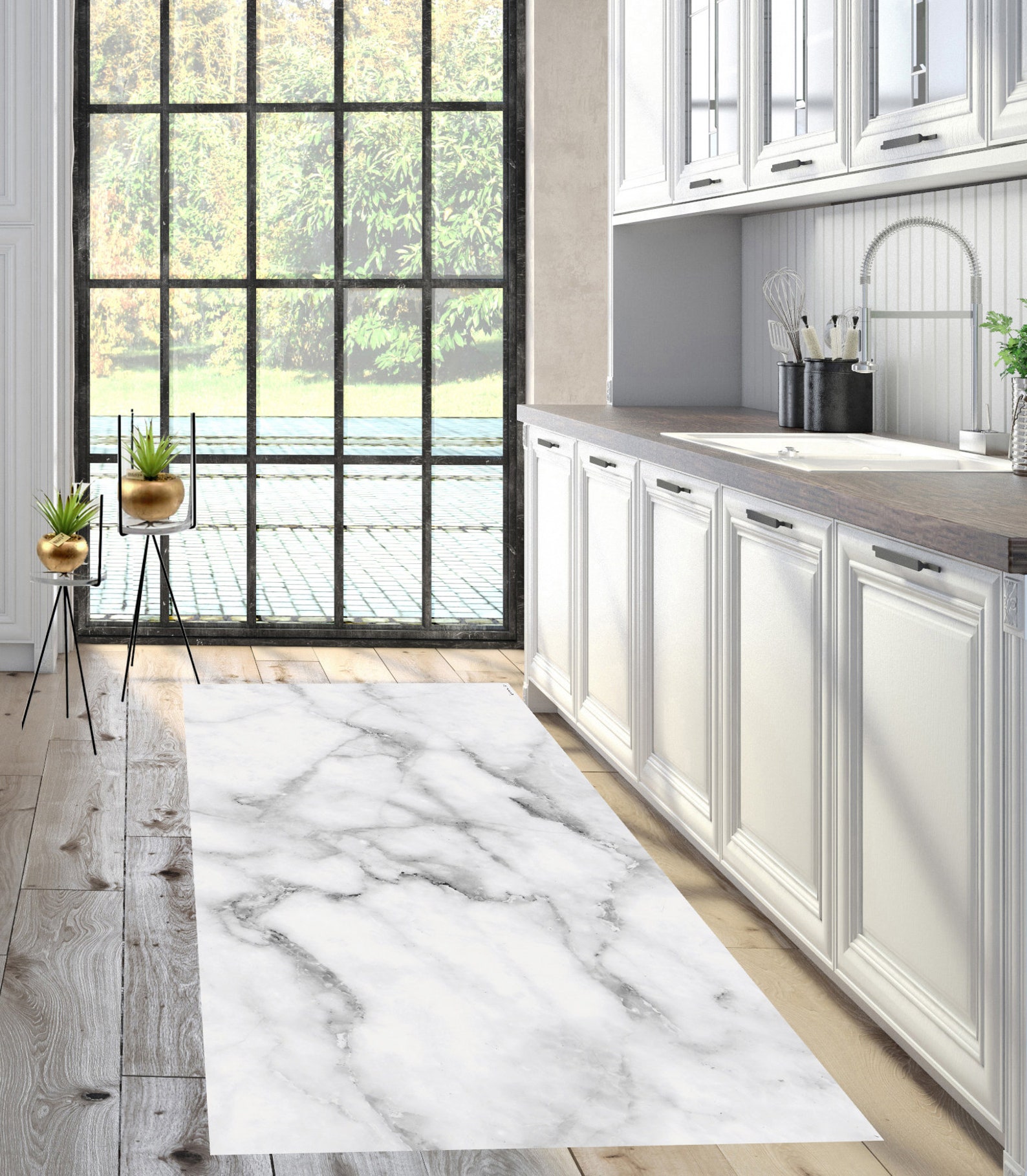 Marble Design Mat. Vinyl Mat. Runner Vinyl Floor. PVC Carpet for Home Design. Gift Mat for Home