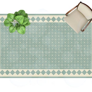 PVC Vinyl Mat .runner Vinyl Floor . Printed PVC Area Rug, Door Mat or ...