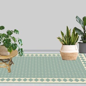 PVC Vinyl Mat .runner Vinyl Floor . Printed PVC Area Rug, Door Mat or ...