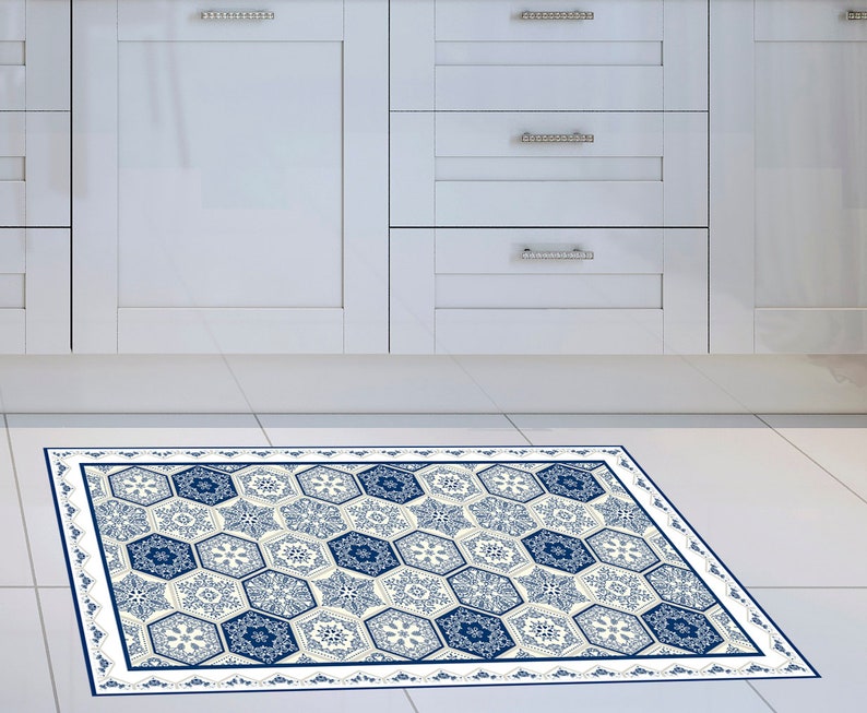 Vinyl Mat Runner Floor Pvc Rug Kitchen Image 0