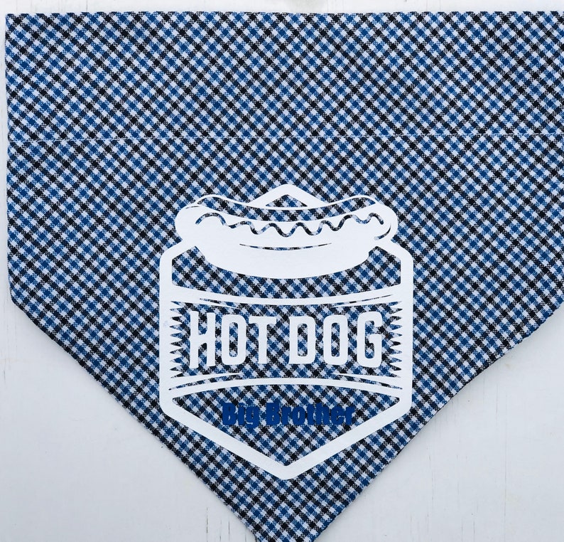 Send a logo or a picture to be added to any dog bandana Design your own bandana Custom Dog Bandana