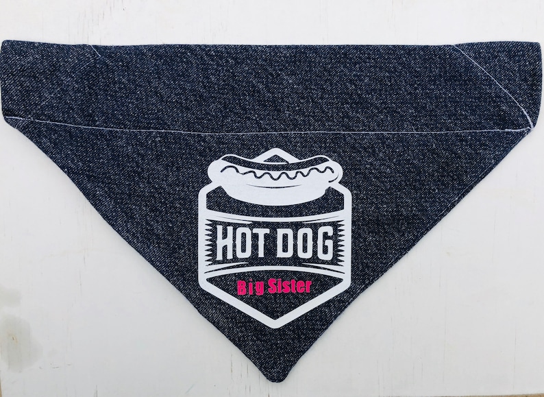 Send a logo or a picture to be added to any dog bandana Design your own bandana Custom Dog Bandana