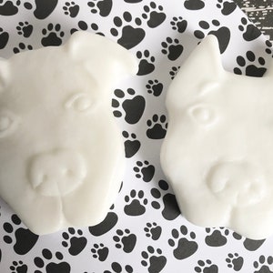 Dog Soap, Dog Lover Gift, Dog Mom Gift, Animal Soap, Rescue Dog, Pitbull, Dog Mom/Dad Gift