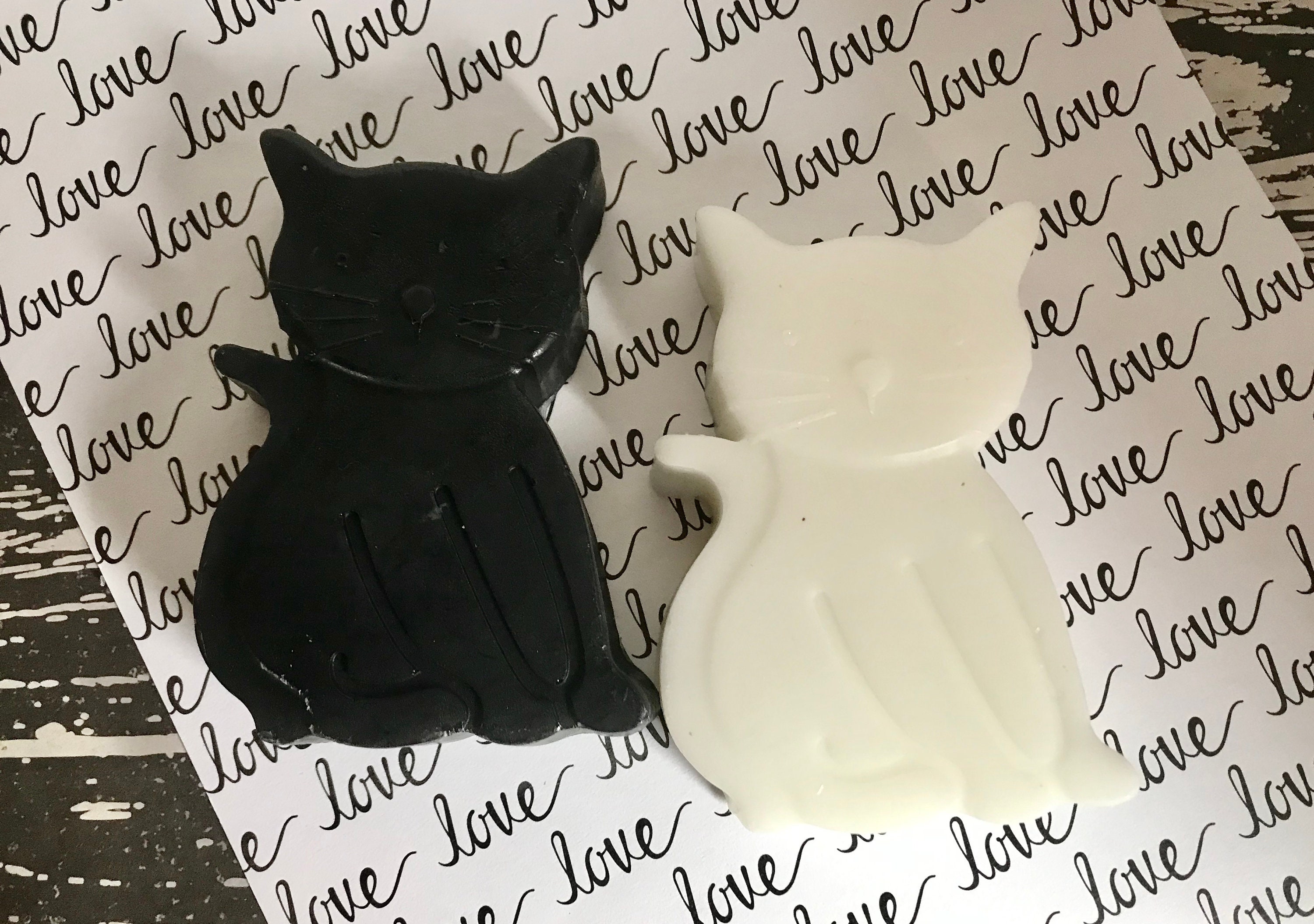 Cat Soap Cat Soaps Gift Box 2 Cat Soaps Cat Lover Gift Etsy