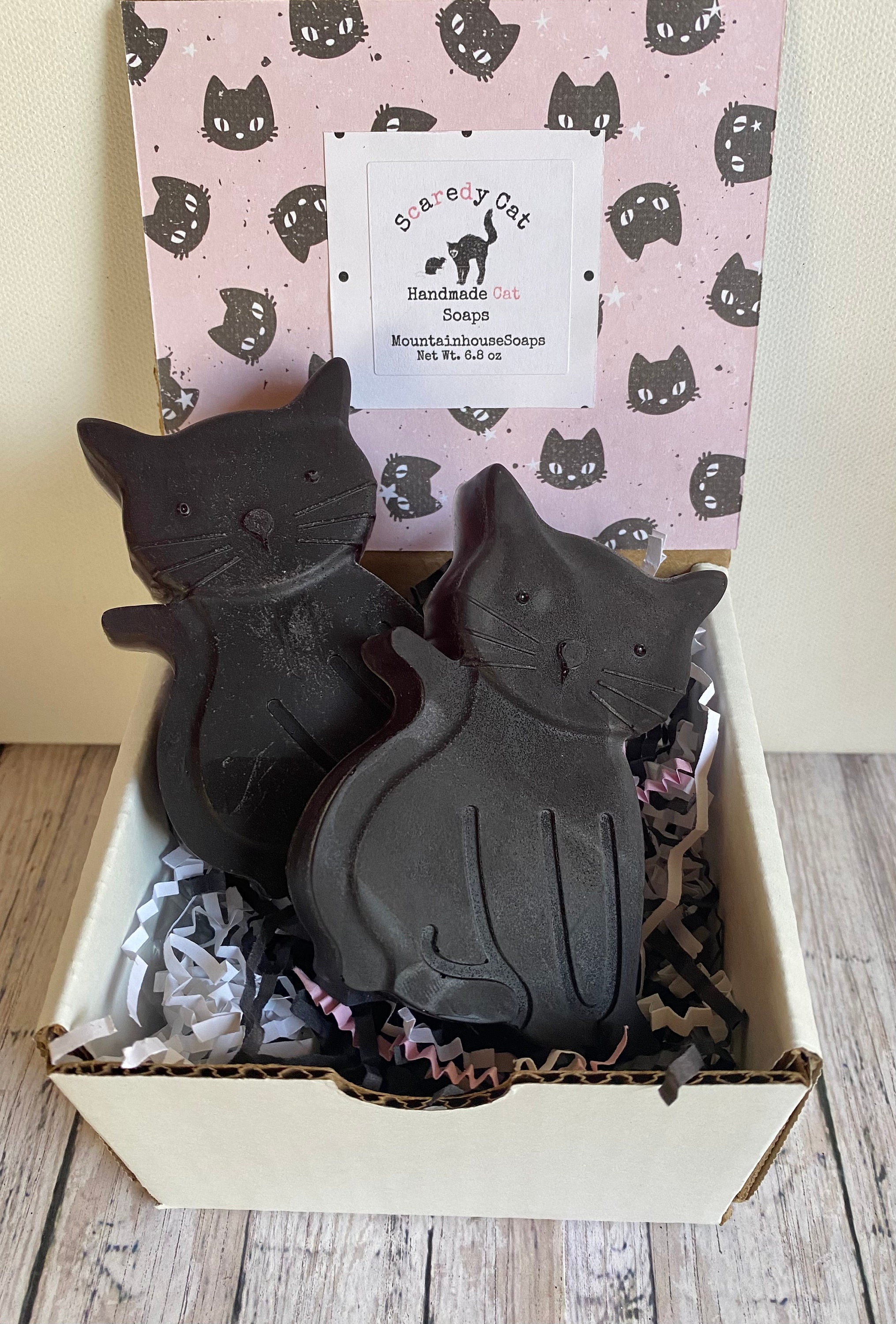 Cat Soap Halloween Soap Cat Soap Gift Black Cat Christmas -  Portugal