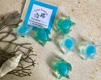 Turtle Soap, Kid Soap, Easter Basket Stuffer, Animal Soap, summer Soap, Beach House, Ocean Theme Gift, Baby Shower favor