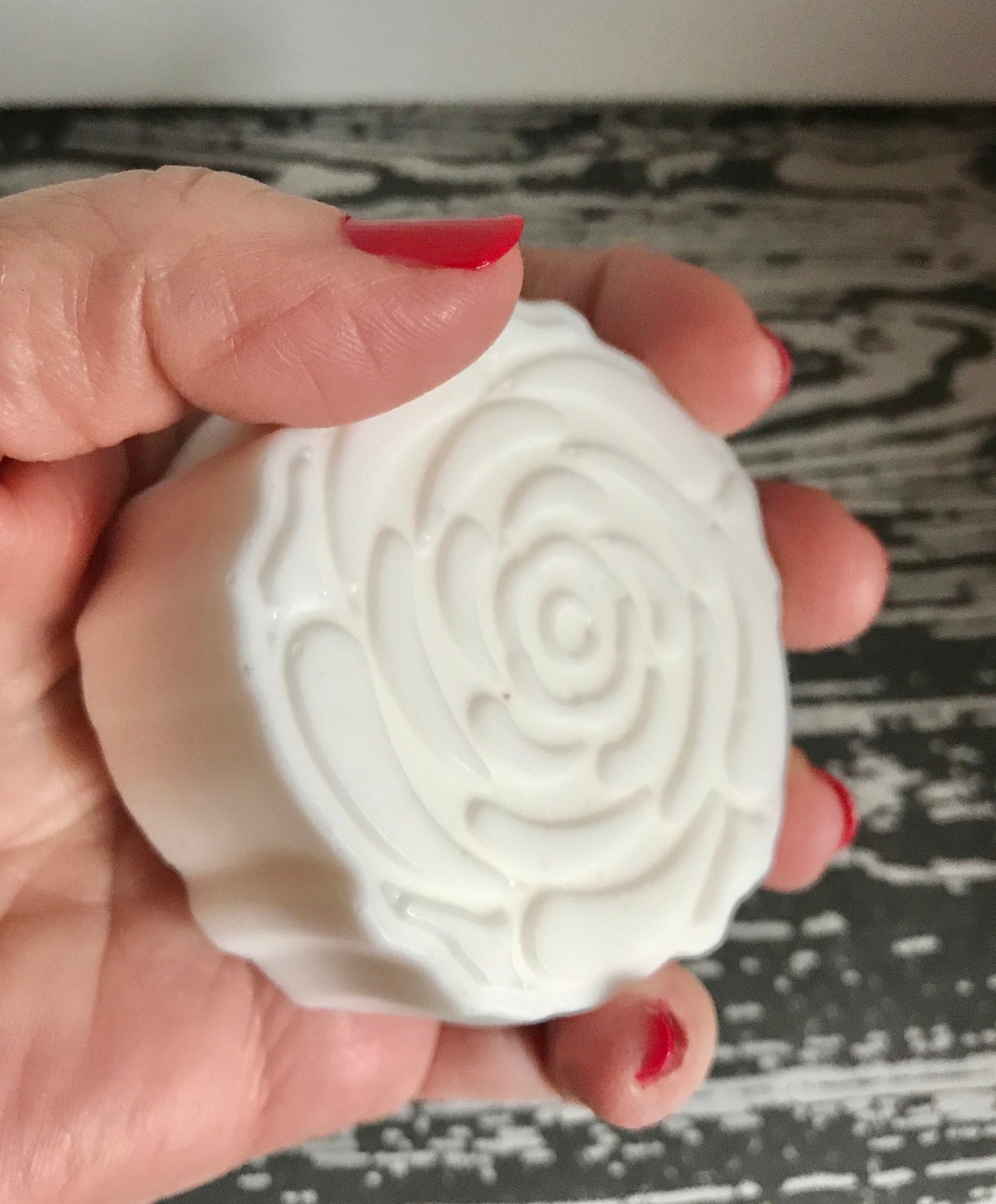 Flower Soap Rose Soap Gift Box White Roses Gift for Mom Etsy