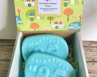 Camper Soap, Camper Soap Gift, Summer Soap, Gift for Camper, Kid Soap, Kid Gift, Thinking of You Gift
