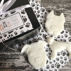 Dog Soap, Dog Mom Gift, Christmas Soap Gift, Gift for Dog Lover, Pit Bull Soap, Pit Bull Mom, Dog Lover Gift, Rescue Dog