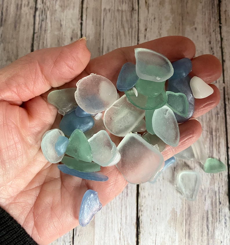 Sea Glass Soap, Beach Soap, Beach House Decor, Summer Soap, Nautical Soap, Beach Theme, Beach Wedding Favor, Guest Soap image 5