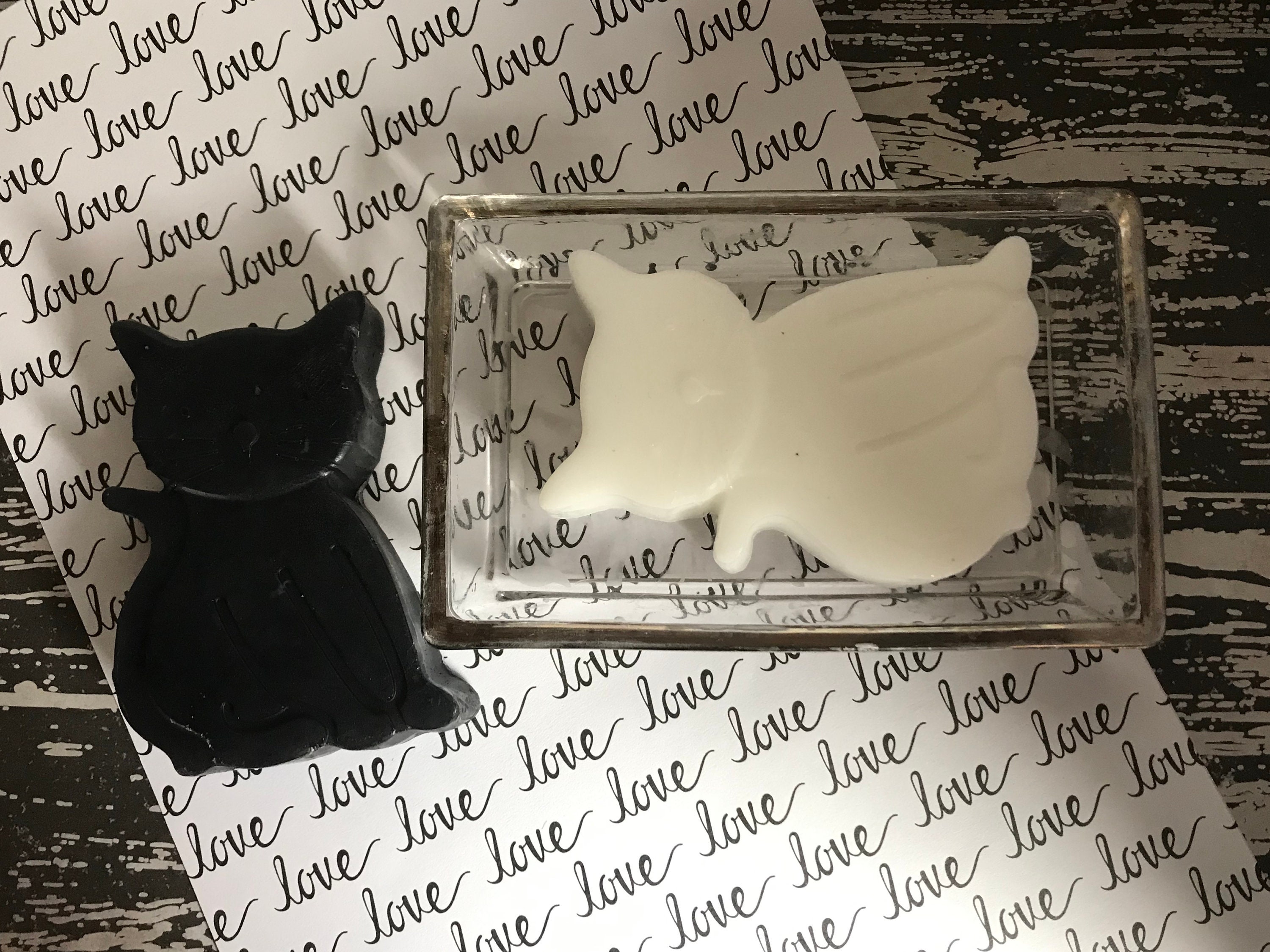 Cat Soap Cat Soaps Gift Box 2 Cat Soaps Cat Lover Gift Etsy