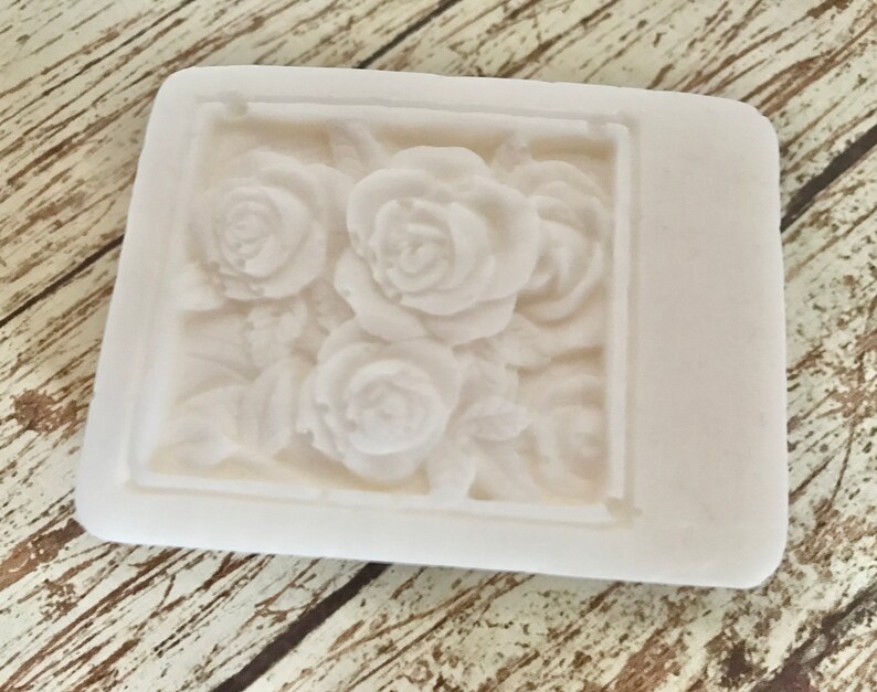 Flower Soap Rose Soap Gift Box White Roses Gift for Mom Etsy