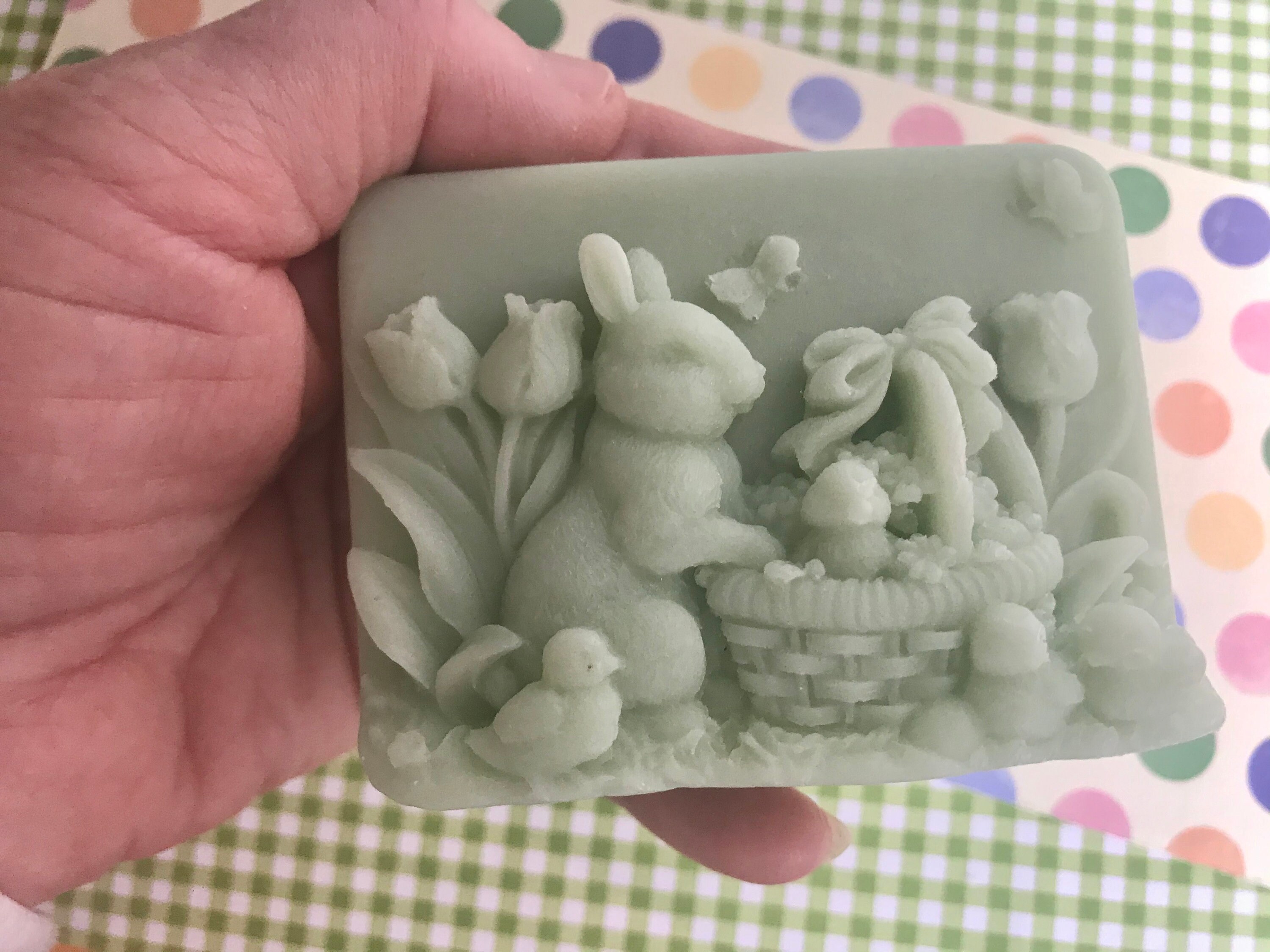 Easter Soap Easter Soap Gift Box 2 Easter Bunny Soaps Etsy