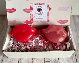 Lip Soap, Sexy Soap, Gift for Wife, Gift for Husband, Anniversary Gift, Romantic Gift, Sexy Gift