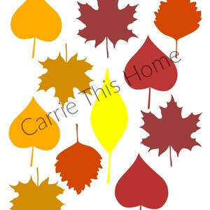 Thankful Tree Activity instant download Thanksgiving image 5