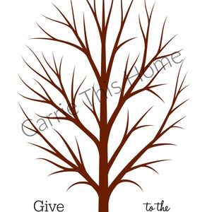 Thankful Tree Activity instant download Thanksgiving image 4