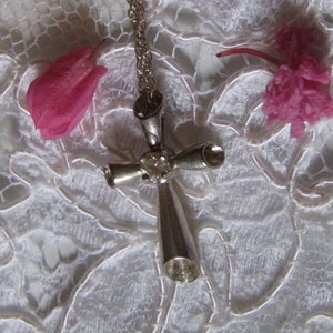 Sterling Silver Cross Necklace