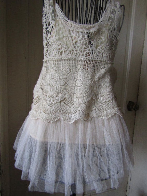 Molly Bracken Dress, Crocheted Dress, Mini Dress,… - image 6