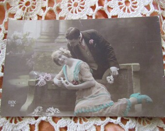 30% DE DESCUENTO - Postal francesa antigua