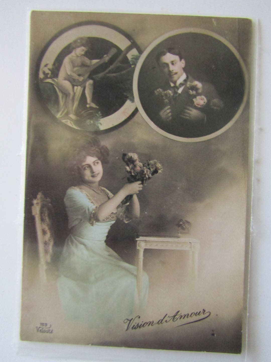 Antique French Postcard Etsy