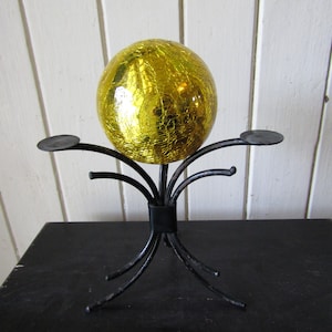 Glass Globe on Pedestal