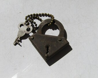 1896 Lock and Key
