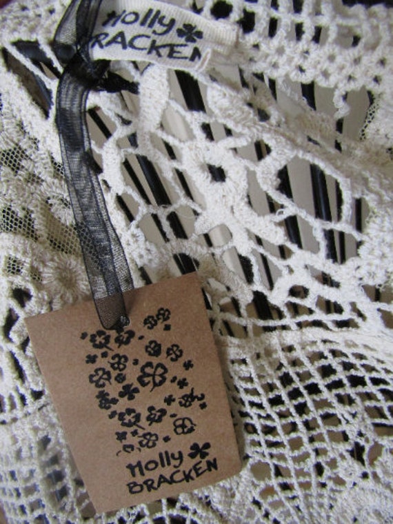 Molly Bracken Dress, Crocheted Dress, Mini Dress,… - image 3