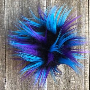 Multi color Faux Fur Pom,Faux Fur Pom, Luxe Faux Fur Pom, Luxury Faux Fur Pom,Pom Pom,Pom for hat,Pom for beanie