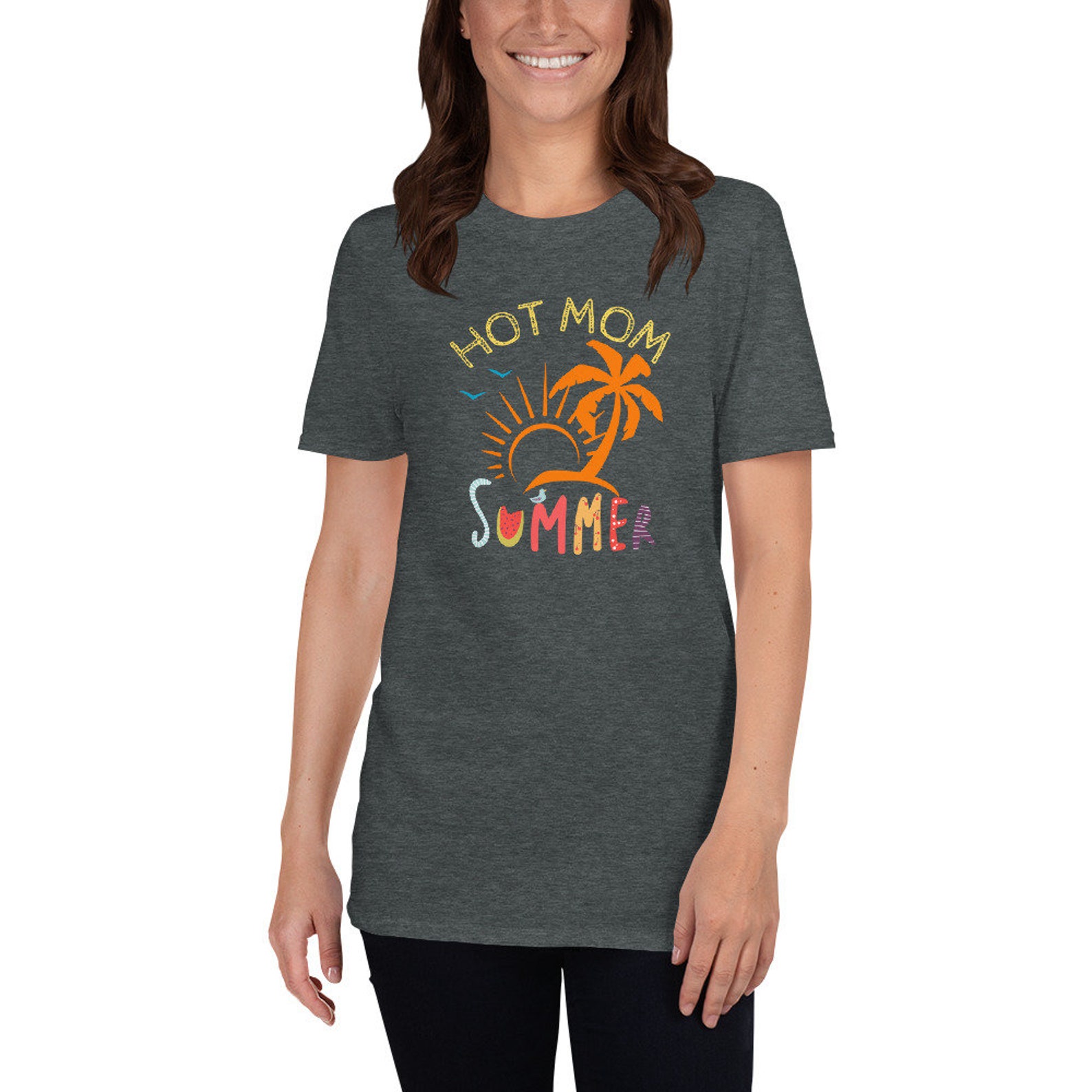 Hot Mom Summer Shirt Hot Mom Summer T-shirt Hot Mom Shirt - Etsy UK