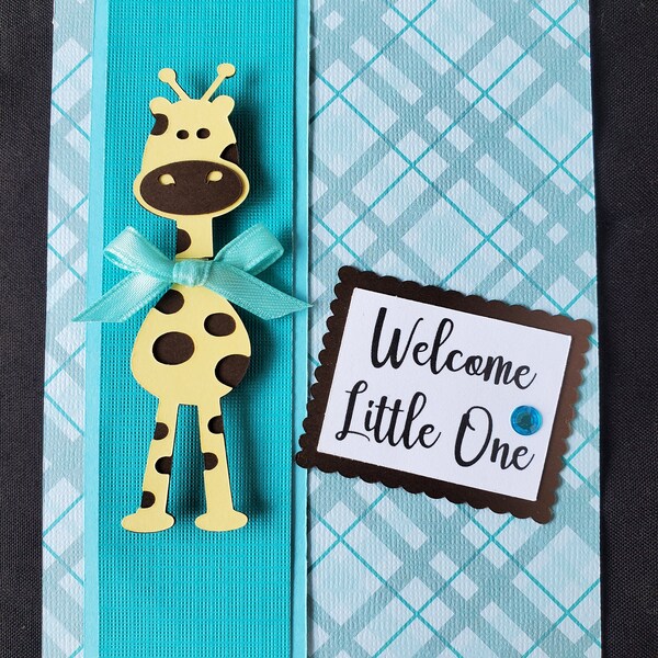 Handmade Baby Card Etsy